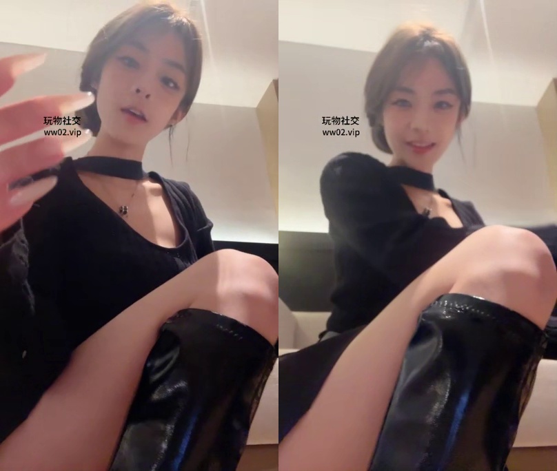 图片[2]-【不知名美女】长靴白袜憋鲸 [33分钟／302MB]-束乐kbss