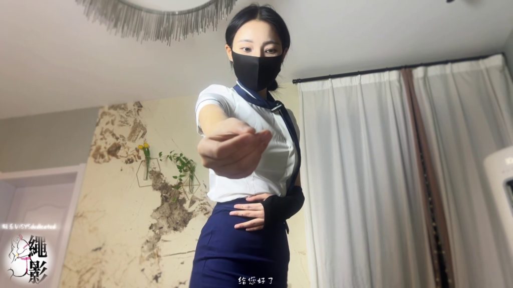 图片[19]-【绳影社】尽职空姐，惨遭劫机竟意外发现性癖-束乐kbss