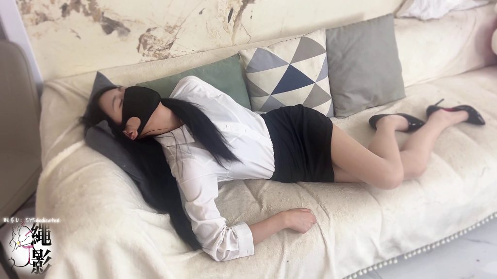 【绳影社】美女卧底，潜伏色诱制药公司经理（中集）-束乐kbss