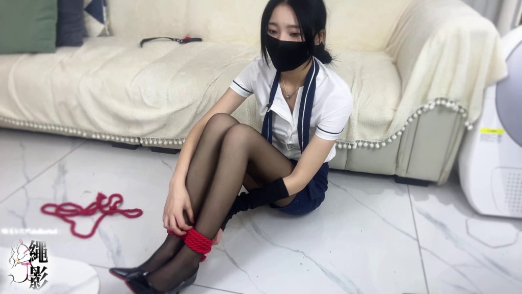 图片[8]-【绳影社】尽职空姐，惨遭劫机竟意外发现性癖-束乐kbss