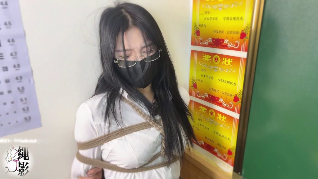 图片[3]-【绳影社】语文老师，被体育生捆绑拍照威胁-束乐kbss
