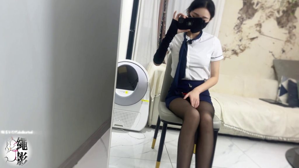 图片[17]-【绳影社】尽职空姐，惨遭劫机竟意外发现性癖-束乐kbss