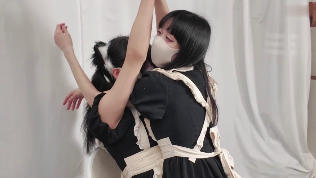 图片[9]-【尤美加奈】厚白过膝袜双女仆TK [54分钟／1.28GB]-束乐kbss