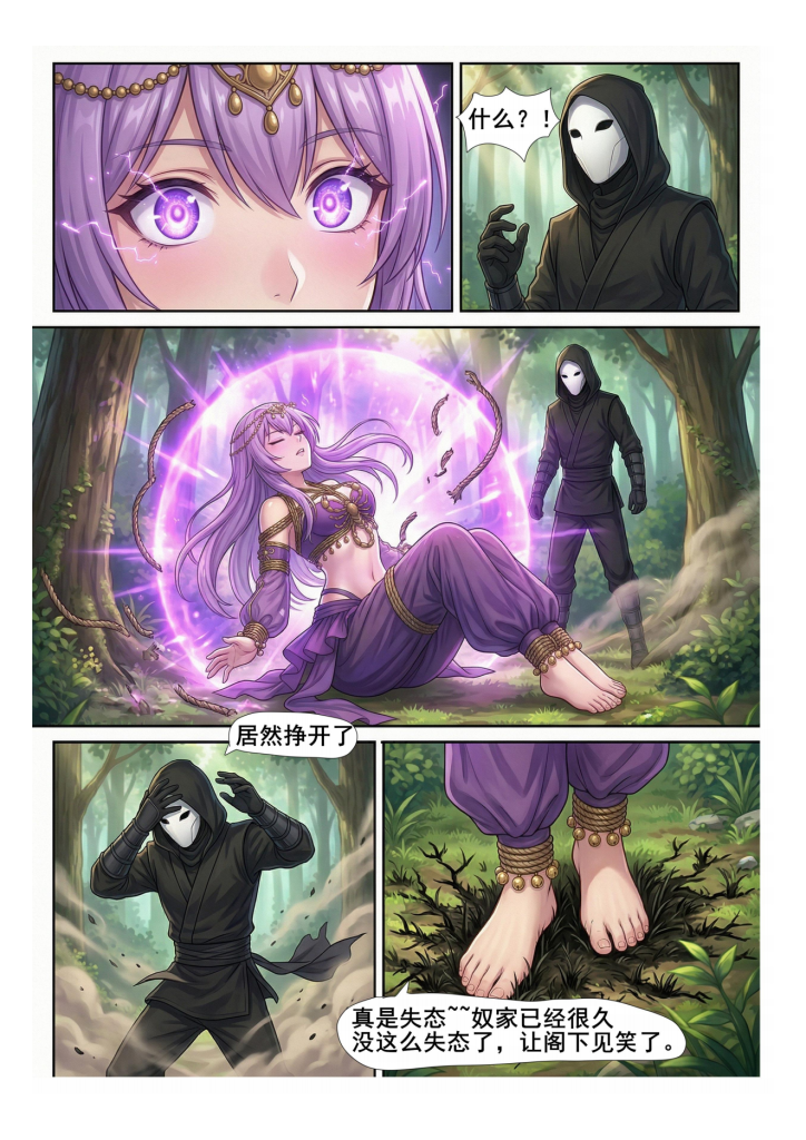 图片[3]-花碟缚足劫（1-16话267p漫画）-束乐kbss
